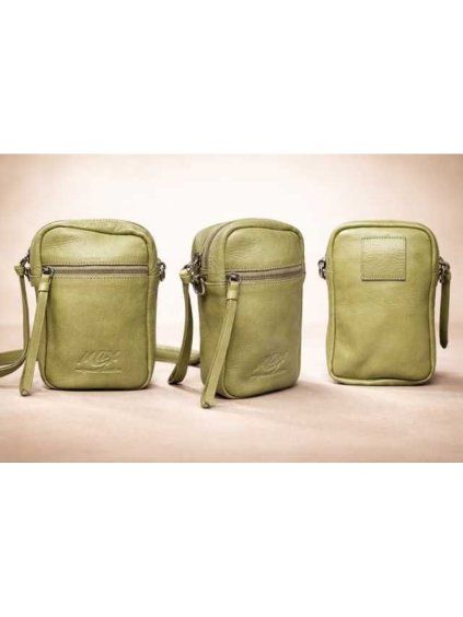 Pánska kožená taška BS-8008 green