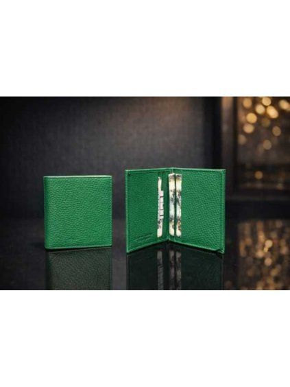 Kožená peňaženka green