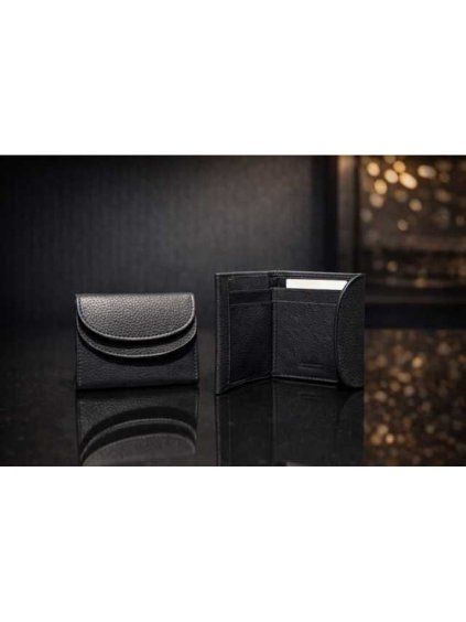 Kožená peňaženka dark grey