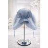 Kožušinová ušianka baby blue