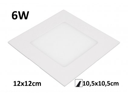 led panel podhledovy 6w lenvy t led