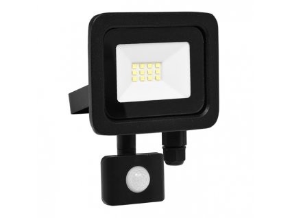 LED reflektor vč. PIR,10W,5000K,IP65,800Lm