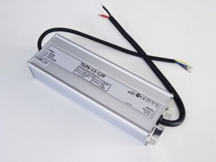 LED zdroj, trafo,120W, 12V IP67 venovní voděodolný MaxLumen.cz