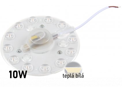 led modul 10W tepla bila nahrada klasicke zarovky