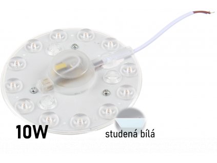 led modul 10W studena bila nahrada klasicke zarovky