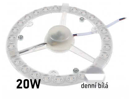 led nahrada za zarovku led modul 20W denni bila