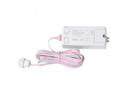 pohybový senzor PIR zápustný nábytkový na 230V  max. 500W pro LED zařízení EST129-BI