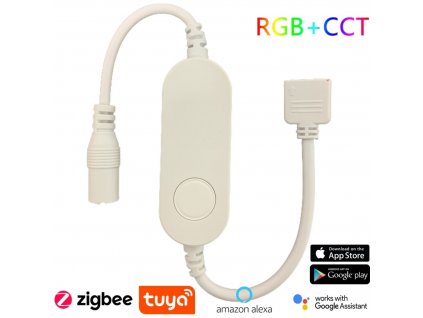 zigbee tuya ovladac RGBCCT led pasky