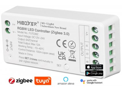 prijimac rbgw led pasek zigbee smart tuya miboxer