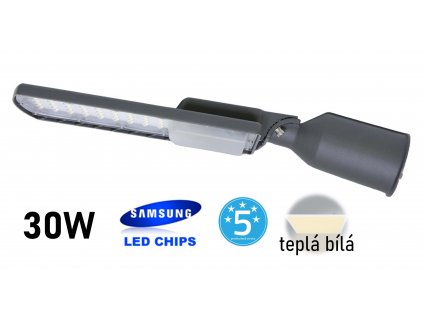 led verejne osvetleni tepla bila 30W ecolite kvalitni