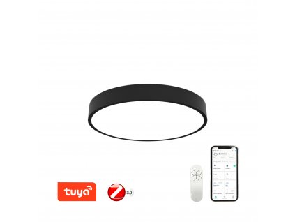 Immax NEO RONDATE Smart stropní svítidlo 60cm 50W černé Zigbee 3.0