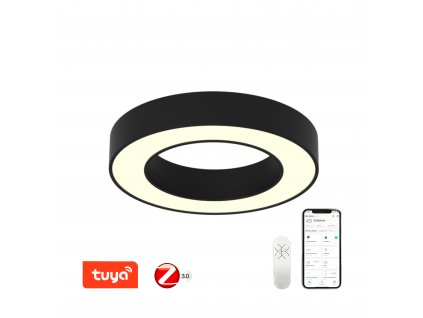Immax NEO PASTEL Smart stropní svítidlo 60cm 52W černé Zigbee 3.0