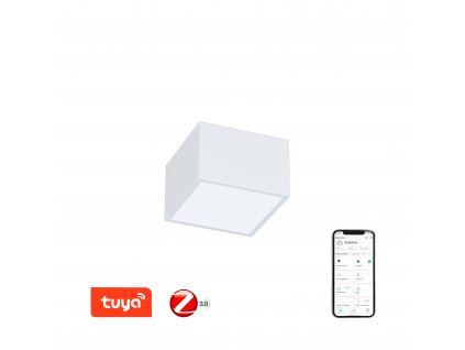 Immax NEO CANTO Smart stropní svítidlo 15x15cm 12W bílé Zigbee 3.0