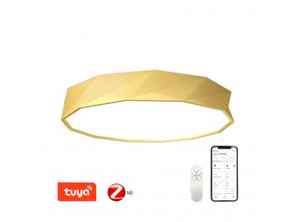 Immax NEO DIAMANTE Smart stropní svítidlo 80cm W zlaté Zigbee 3.0