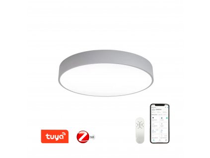 Immax NEO RONDATE Smart stropní svítidlo 60cm 50W šedé Zigbee 3.0