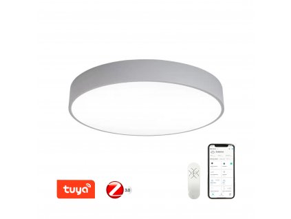 Immax NEO RONDATE Smart stropní svítidlo 80cm 65W šedé Zigbee 3.0