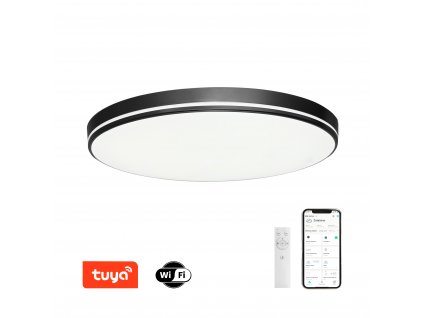 Immax NEO LITE AREAS Smart stropní svítidlo 40cm, 24W černé Tuya WiFi