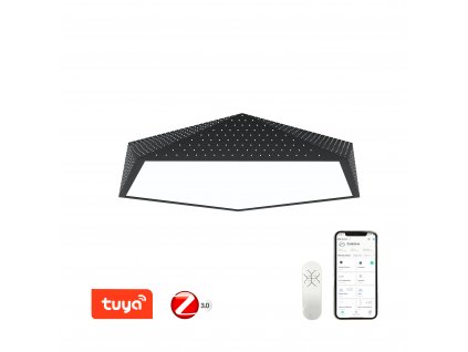 Immax NEO BRILIANT Smart stropní svítidlo 80cm 56W černé Zigbee 3.0