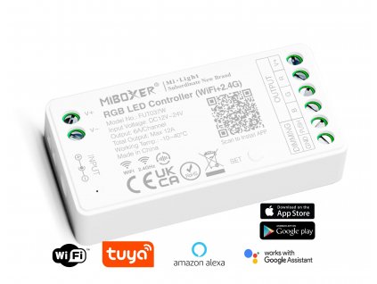 wifi tuya prijimac ovladac pro rgb led pasky chytry
