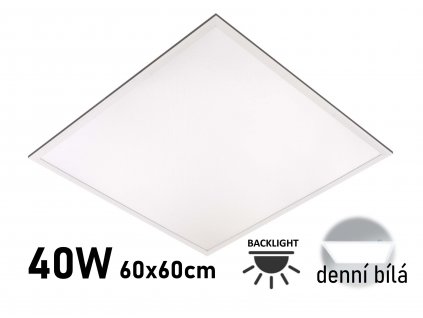 stropni led panel 60x60 do kazetovych stropu backlight denni bila blp6060