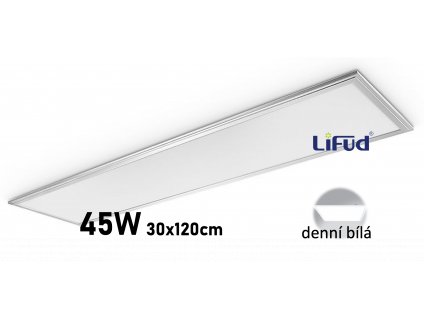 led panel 30X120 45W stríbrný