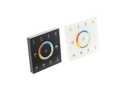 Ovladač dimLED OV 230V ALLMIX RF K4 (Varianta Černá)