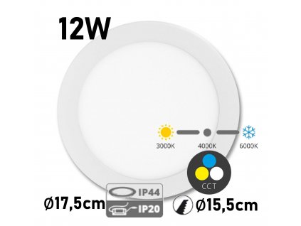 LEd panel do podhledu estavny ecolite lada LED WSL CCT:12W:BI