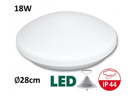 LED stropni nastenne svitidlo victor LED pohybove cidlo teplá denní bílá maxLumen.cz