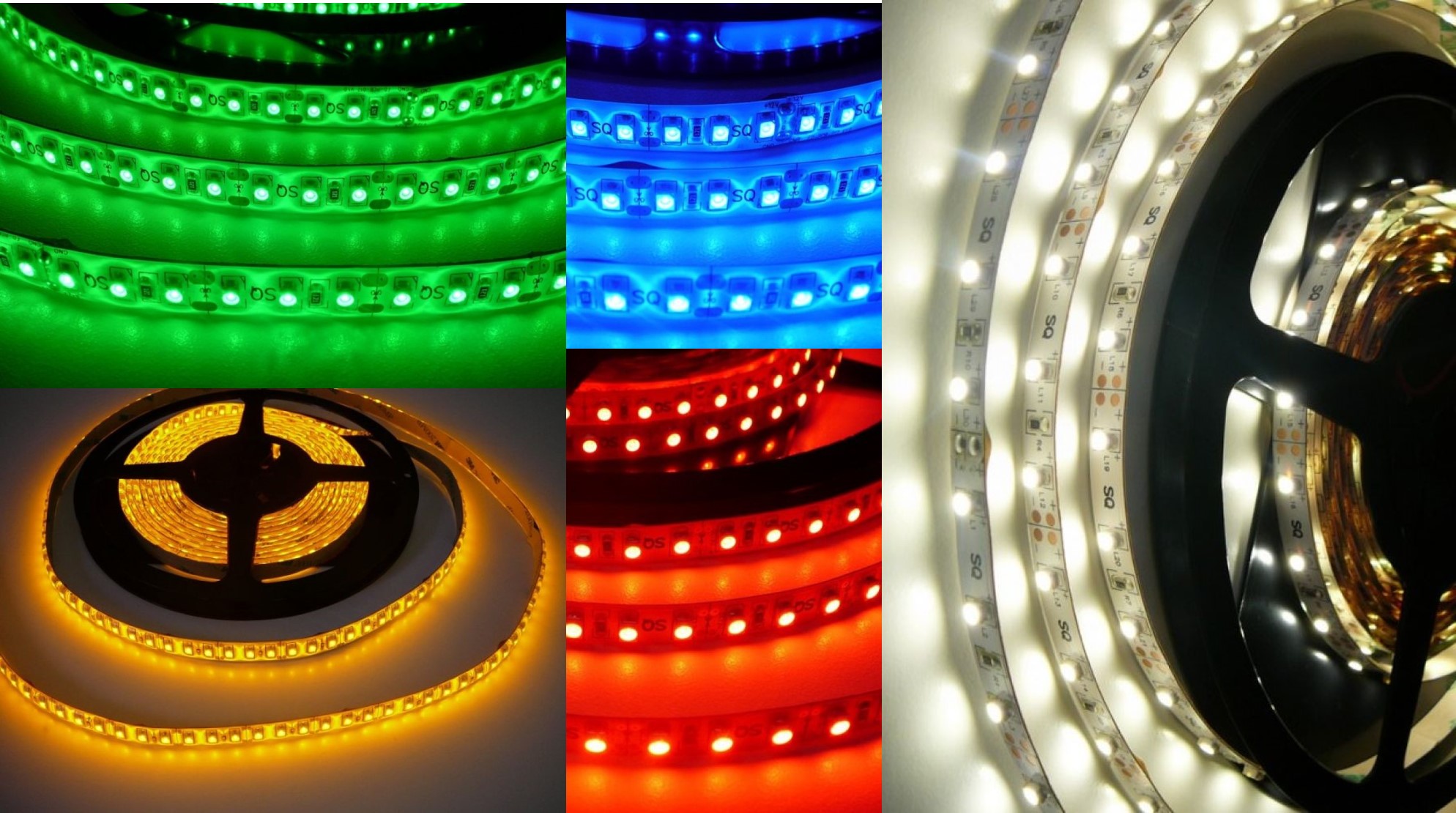 RGBW LED pásek 19,6W 24V vnitřní IP20 | MaxLumen,cz Barva RGBW: RGBNW-denní bílá