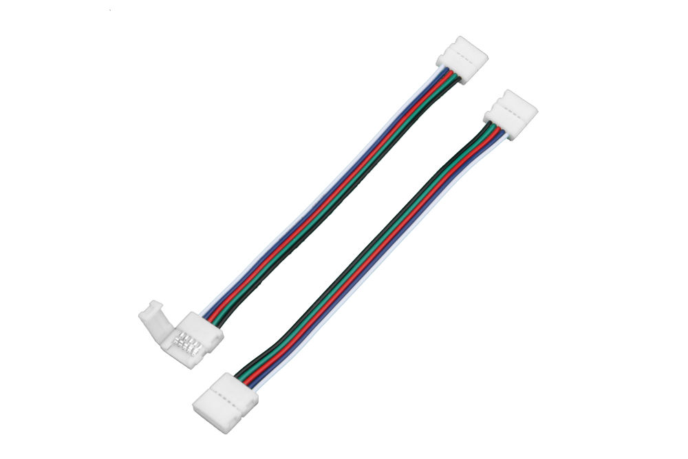 RGBW spojka click 10mm s kabelem Varianta: RGBW spojka click 10mm s kabelem