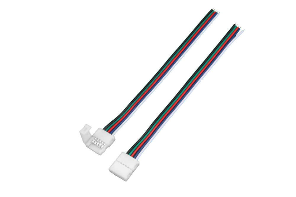 RGBW přípojka click pro LED pásek s kabelem Varianta: RGBW přípojka click 10mm s kabelem