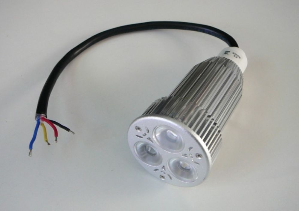 RGB LED žárovka 12W 60° 12VDC Varianta: RGB