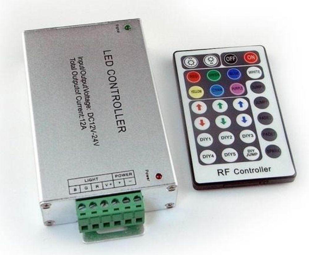 LED ovladač RF RGB 17B | MaxLumen.cz