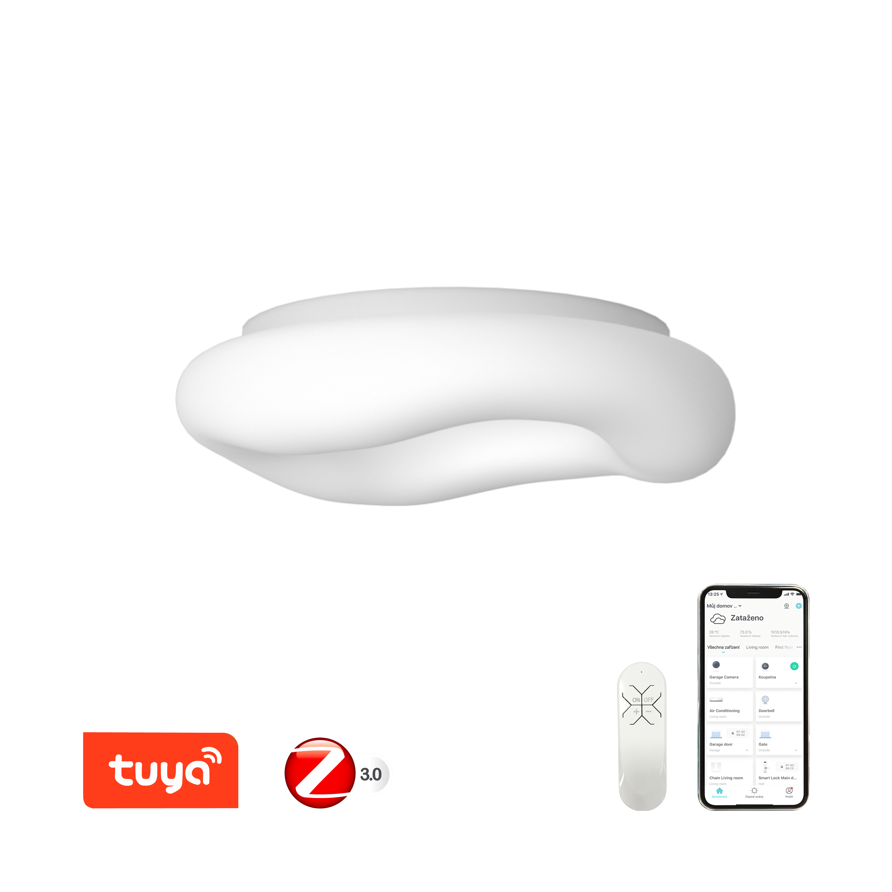 Immax NEO PULPO Smart stropní svítidlo 60cm 40W bílé Zigbee 3.0