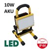 aku led reflektor 10w smd handy maxlumen