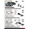 set LED pásky s trafem DENNÍ BÍLÁ 4,8W/m 1,5m vč. dálkového ovládání DX-SMD3528-BI/1,5M