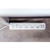 chytrý PRODLUŽOVACÍ PŘÍVOD Smart 4AC zásuvka+4USB WiFi TUYA