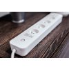 chytrý PRODLUŽOVACÍ PŘÍVOD Smart 4AC zásuvka+4USB WiFi TUYA
