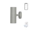 Immax NEO PARED double Smart šedé bodové nástěnné svítidlo venkovní 2x GU10 Zigbee 3.0