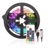 USB LED pásek za televizi RGB 4m 20W s ovladačem