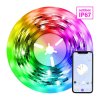 WiFi LED pásek ovládání mobilem 5m RGB CCT barevný stmívatelný IP67 TUYA Immax neo