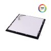 LED panel 24V 36W RGBCCT ČERNÝ čtverec 24HB36