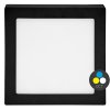 Černý LED panel na strop RAFA2 18W CCT 30x30cm přisazený čtverec LED-CSQ-CCT/25W/CR