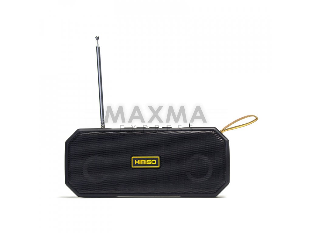 382 5 382 5 kimiso bluetooth radio reproduktor kms 221 cerny barva oranzova