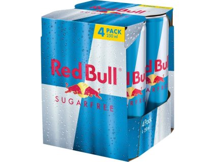 19004 1 red bull energeticky napoj bez cukru 4x250ml plech