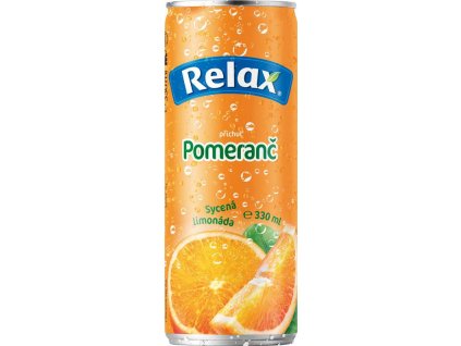 19169 1 relax limonada pomeranc 330ml plech