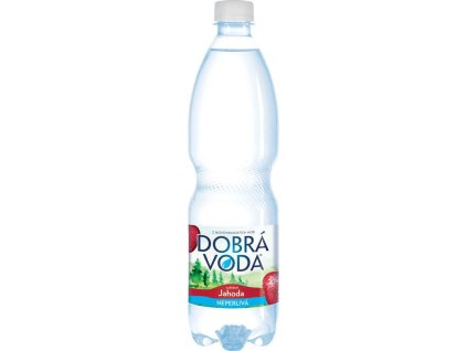 20231 1 dobra voda mineralni voda jahoda neperliva 750ml pet