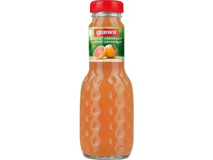 20834 1 granini ruzovy grapefruit nektar 200ml sklo
