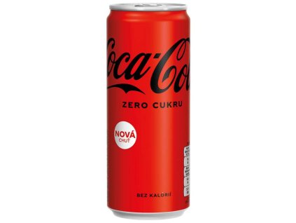 21023 1 coca cola zero 330ml plech