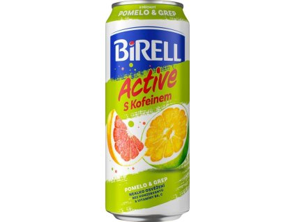 22475 1 birell active pomelo grep nealkoholicky napoj s kofeinem 500ml plech